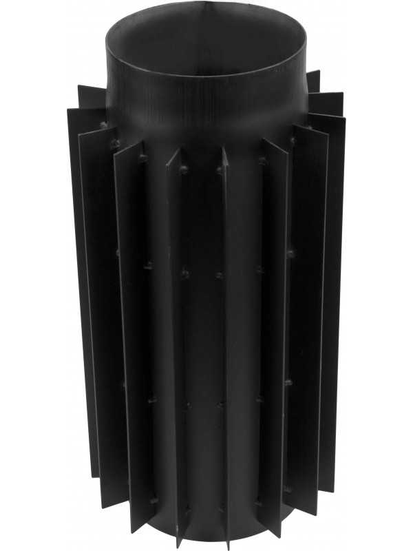 Καμινάδα Εναλλάκτης Θερμότητας Μαύρου Χάλυβα φ120 Prodmax - 1